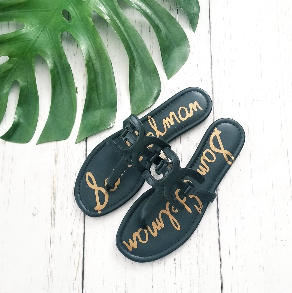 Sam Edelman Black Sandals |SZ•10 - Picture 2 of 7